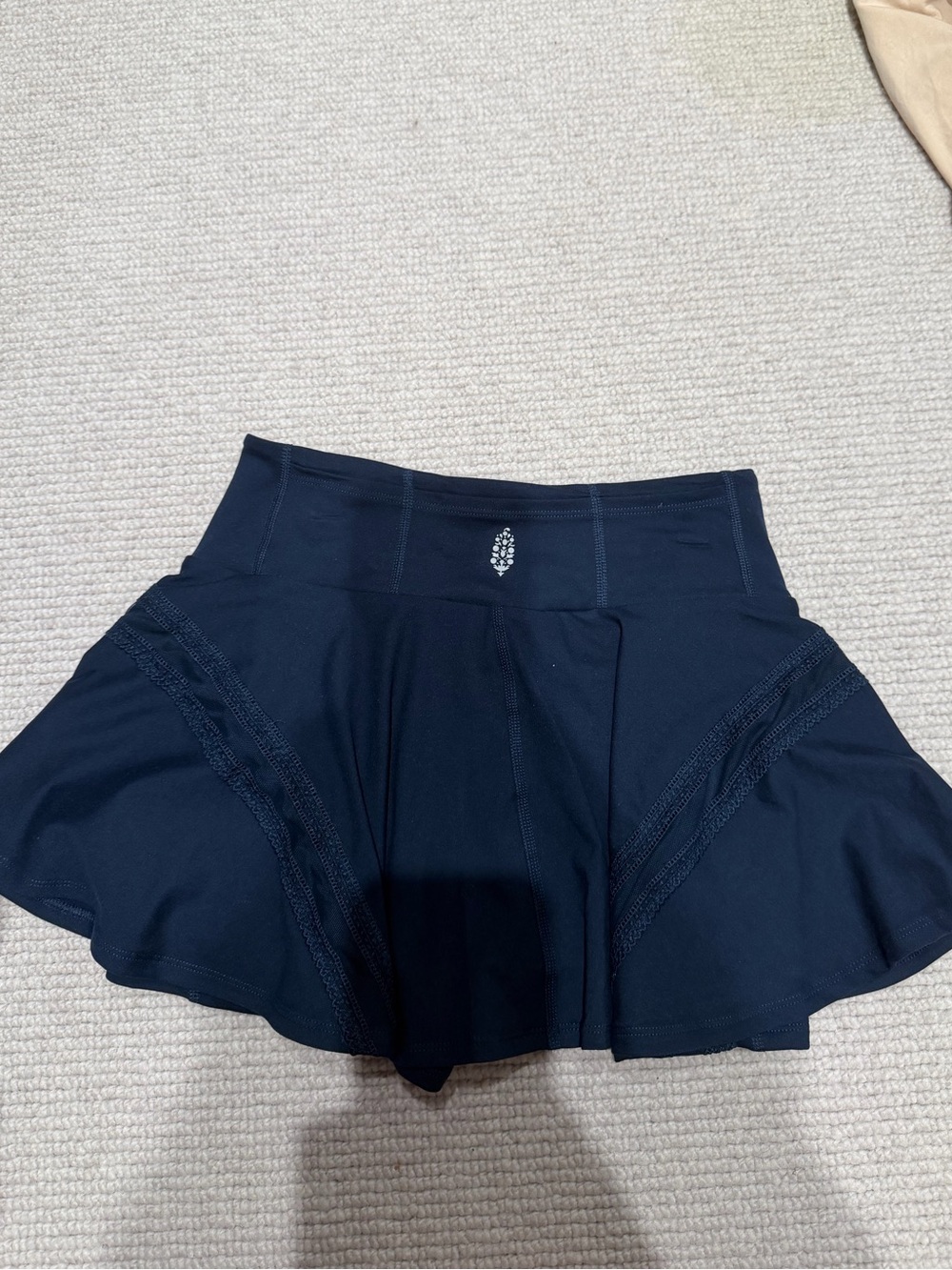 Free People Movement Navy Athletic Skort